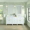James Martin Vanities 72'' Double Vanity, Bright White w/ 3 CM Ethereal Noctis Quartz Top 424-V72-BW-3ENC - alternate 4